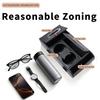 1pcs Car Center Armrest Storage Box Console Organizer With Build In Tissue Dispenser Cup Holders Non Slip Phone Tray Accessories