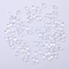 100x Crystal Glass Faceted Beads Charm Pendants Drilled DIY Craft Clear