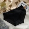Female Spring and Summer Ultra Thin Lace Love Pure Cotton Crotch No Trace Breathable Low Waist Triangle Briefs