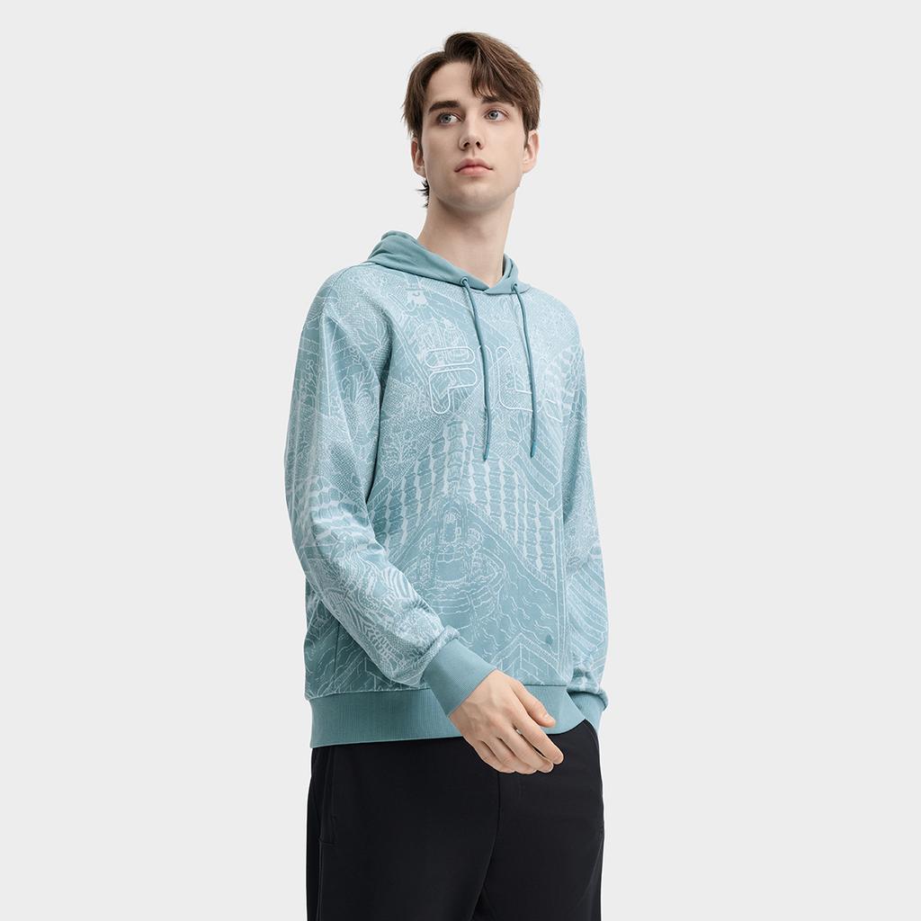 New FILA Sweatshirts Men's All Over Print F11M438201FZA