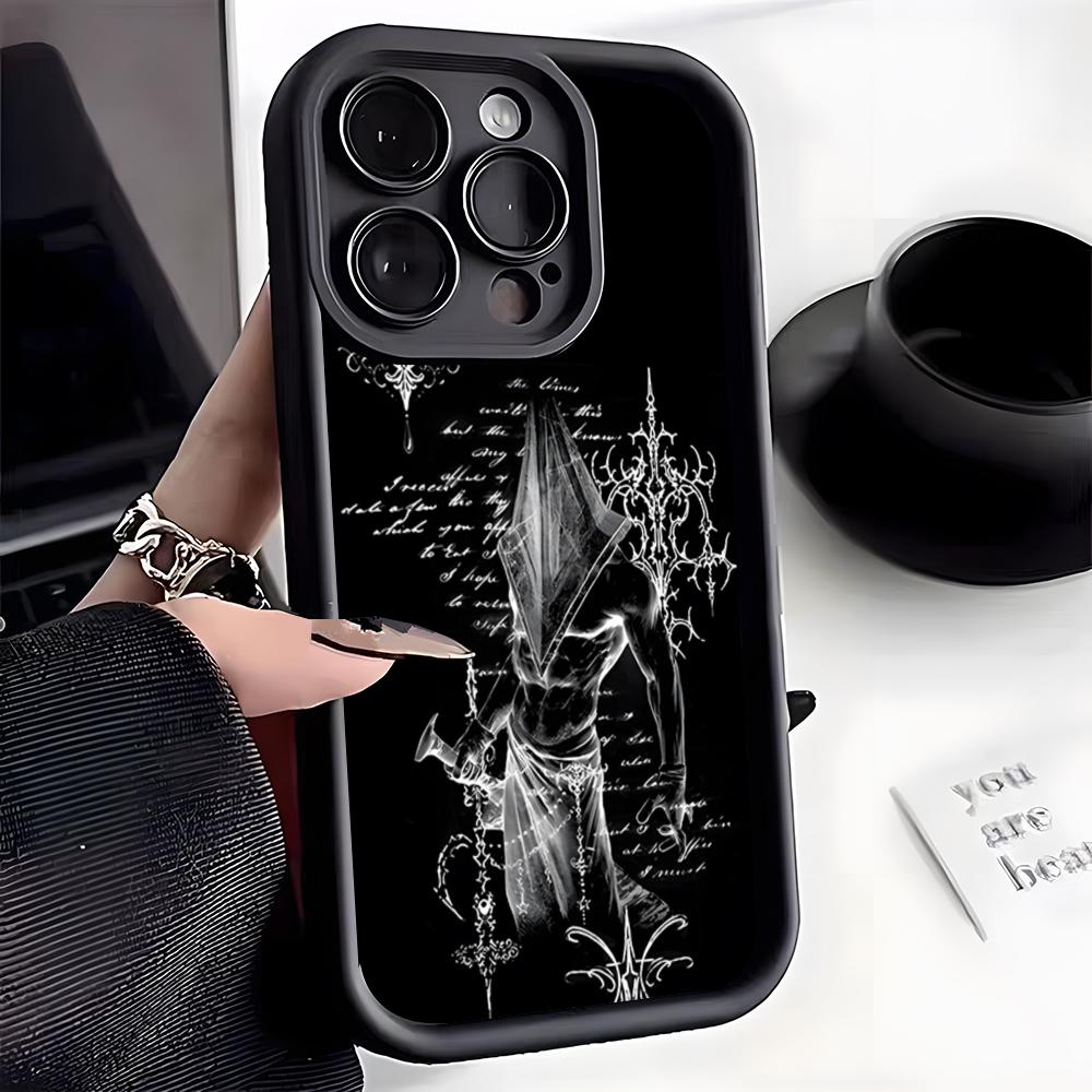 Angel Death Design Phone Case For IPhone 17 Pro Max 16 15 14 Pro Max IPhone 13 Pro Max 11 Plus Silicone Cover