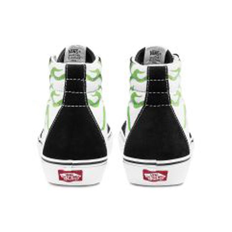 Sk8 Vans-Hi 'Flame Black White' VN0A4U3CXEY