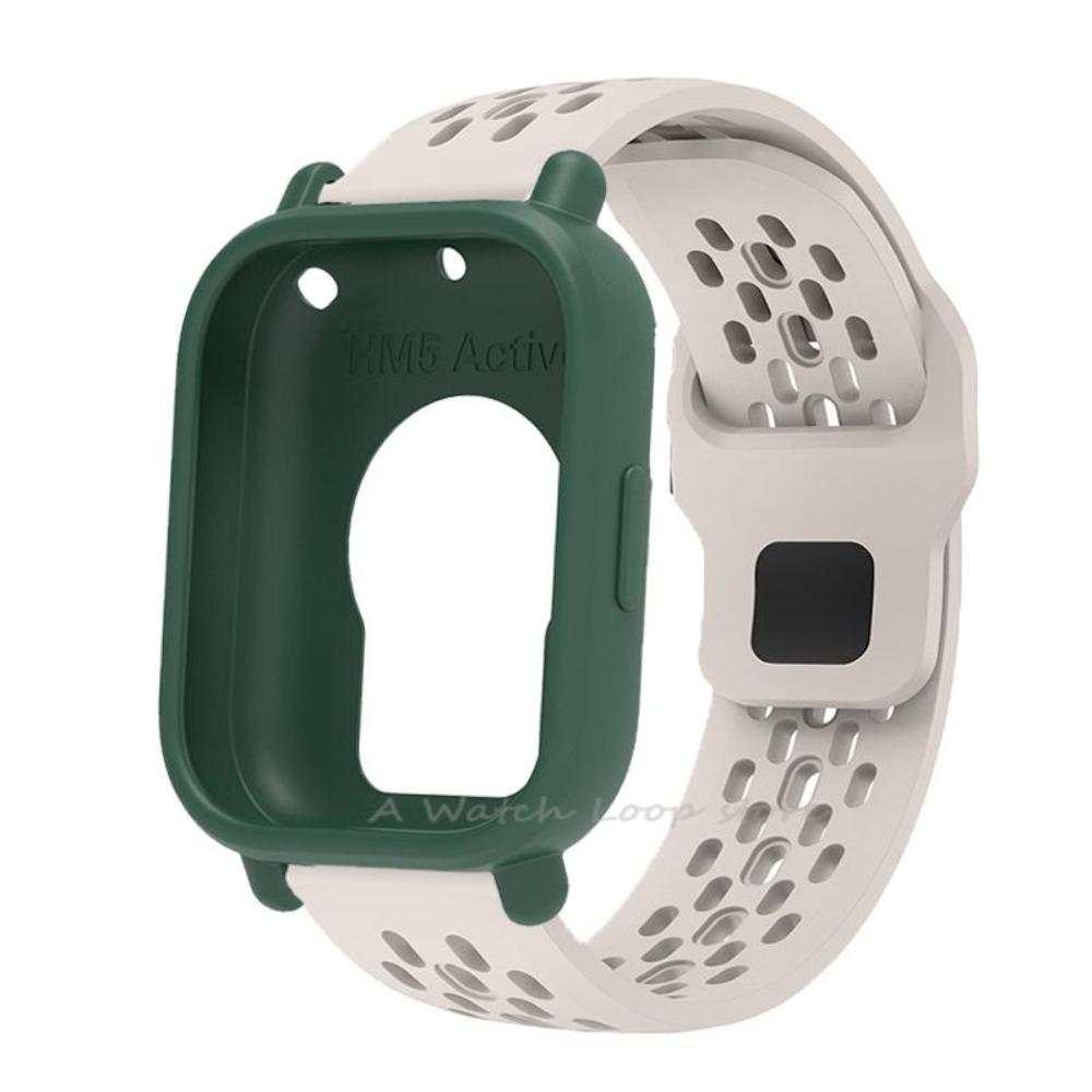 Band+Case For Redmi Watch 5 Active Silicone Strap Cover Sport Wristband Correa For Redmi Watch 5Lite Band Shell Suit Accessories