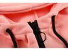 2024 Sporty Casual Women's Hooded Jumpsuit Set