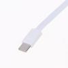 1 stk 60W USB Type C til Type C Kabel Data Kort Kabel For De Fleste Mobiltelefoner Rask Lading USB C til C Kabel Nøkkelring