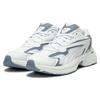 Puma Tevaris Nitro Metallic Fabric Synthetic Leather Casual Low-Top Lifestyle Shoes Women Sneaker White Blue 391098-04