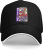 Mardi Gras Lobster Mask Fleur De Lis Baseball Cap Adjustable Polyester Casual Hat