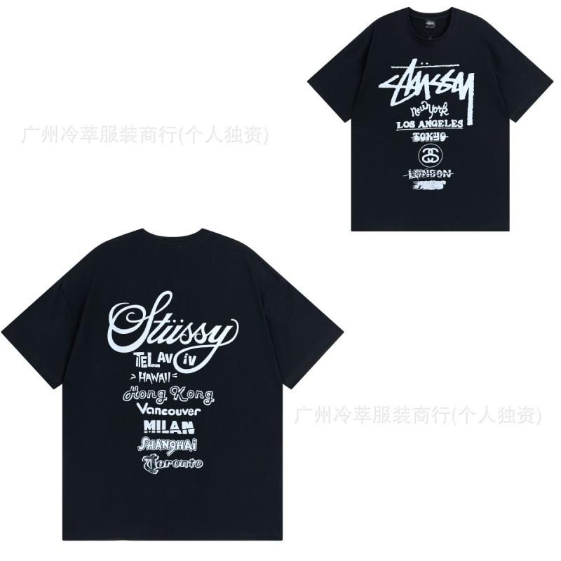 Mens Streetwear Short Sleeve T-Shirt Cotton Print Tee Casual Unisex Fit 2025