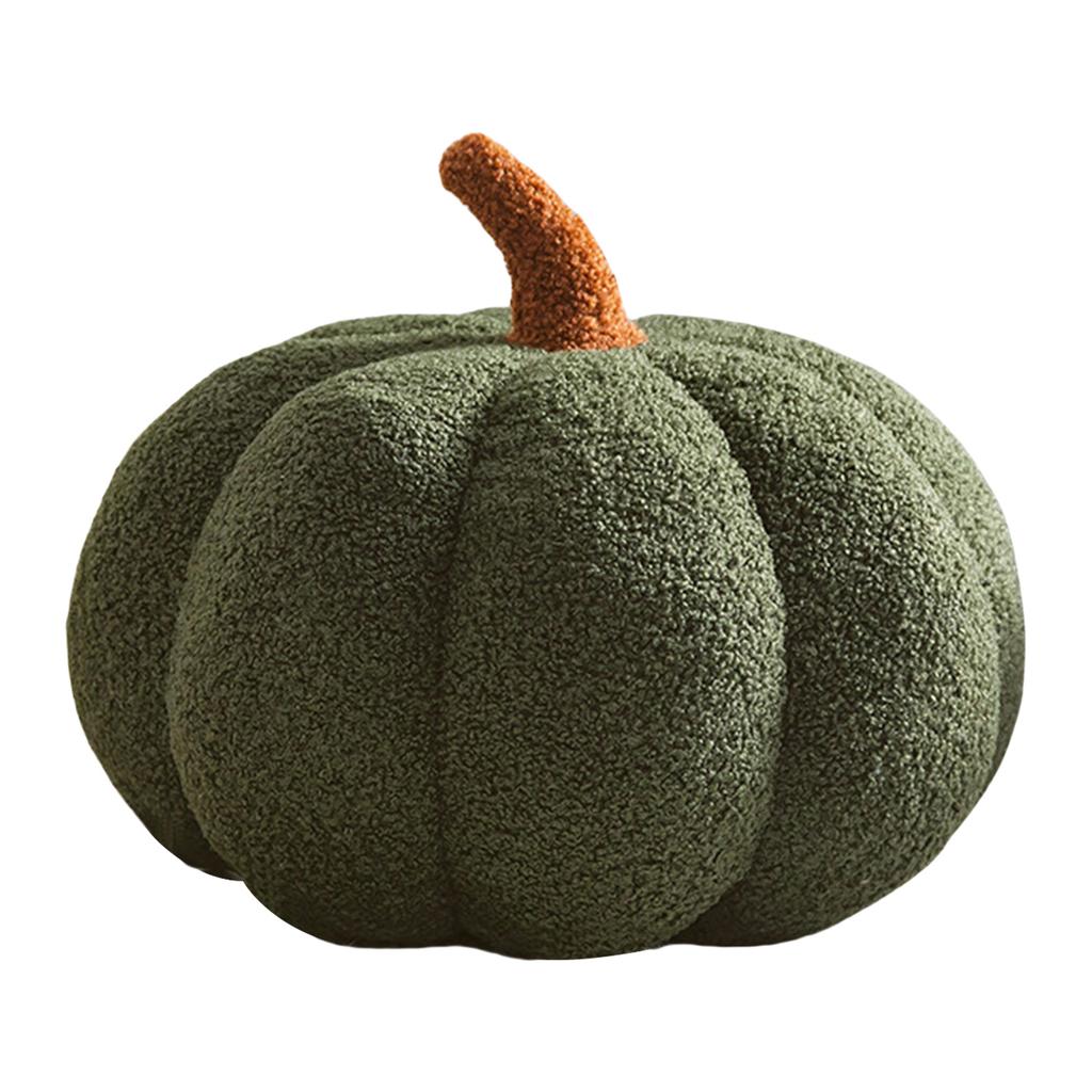 Halloween Simulated Pumpkin Pillow Soft Stuffed Plush Sofa Couch Orange Pumpkin Cushion for Christmas Bedroom Nordic Ins Decor