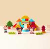 Disney KIDEA&BLOCK Mickey & Friends Building Blocks, Wooden Educational Toys for Boys and Girls, Baby Gift (TYKD00301)