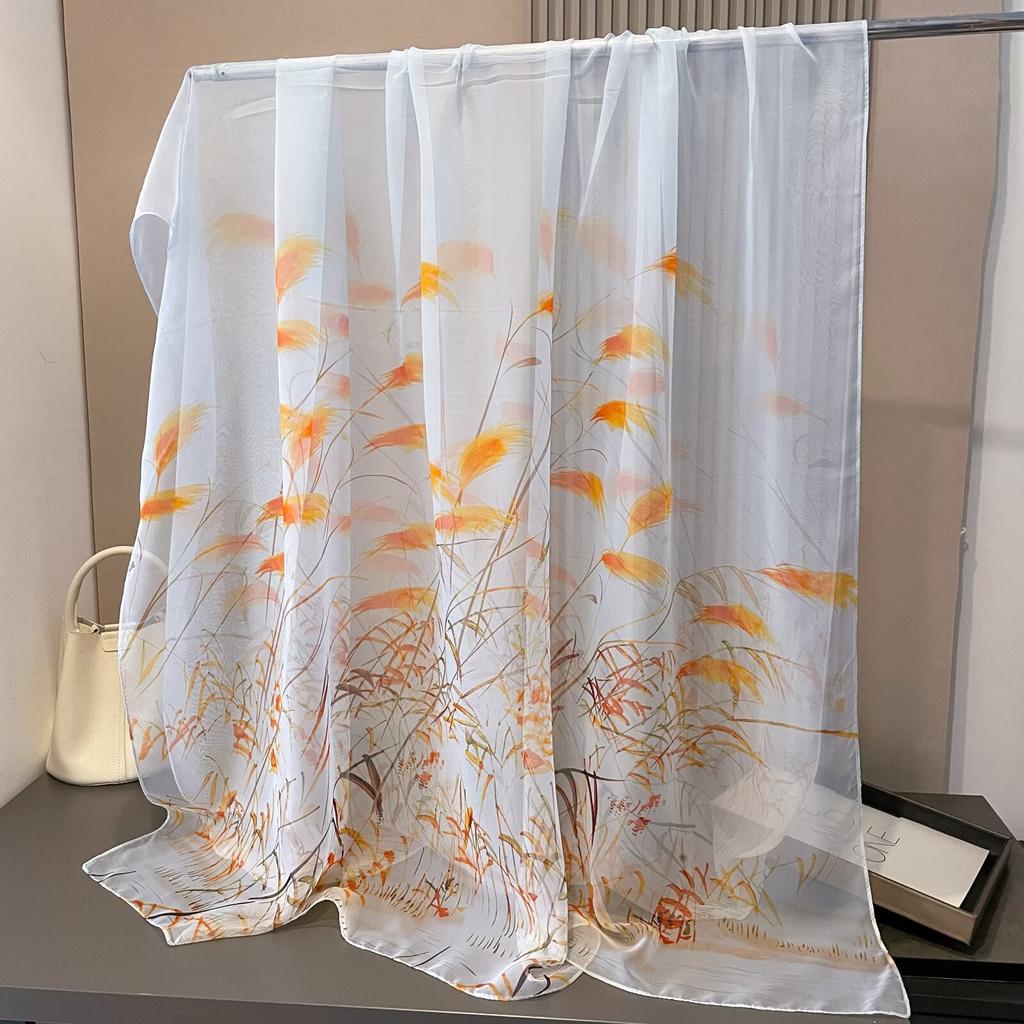 Damski szal wysokiej klasy, nowy, duży, modny, wszechstronny i stylowy szal wiosenno-letni, szal-krem przeciwsłoneczny dla mamy