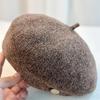 Lishi Women's Retro Wool Beret Hat