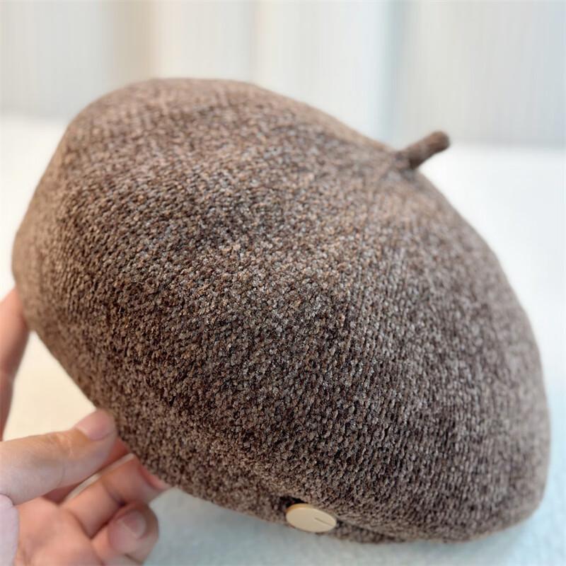 Lishi Women's Retro Wool Beret Hat