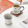 OLOEY Panda Mahjong Ceramic Tea Infuser Mug