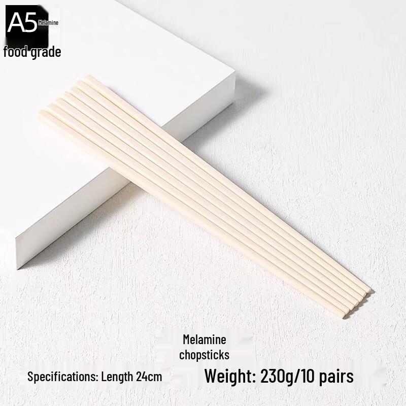 Laiqi White Melamine Chopsticks