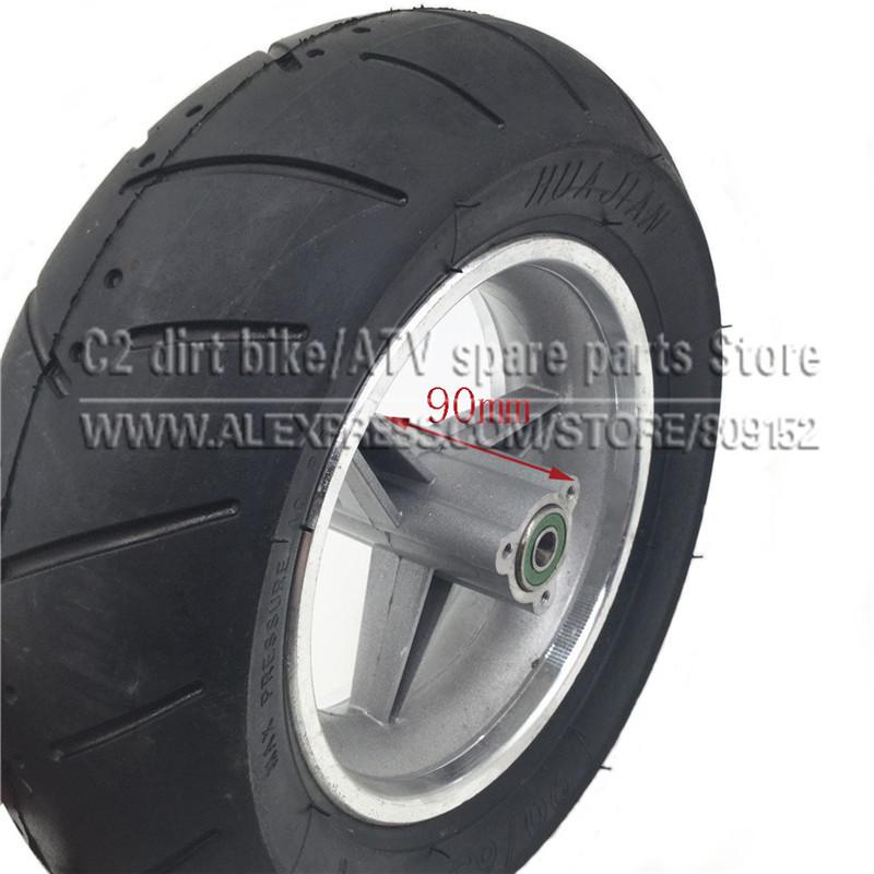 Front Wheels Tyres 90/65-6.5 inch Pocket Bike Mini Racing bike tire tubeless vacuum for 47cc/49cc 2 stroke small motorcyle
