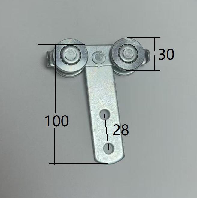 Curtain Slide Rail Wheel Pulley for Car Modification