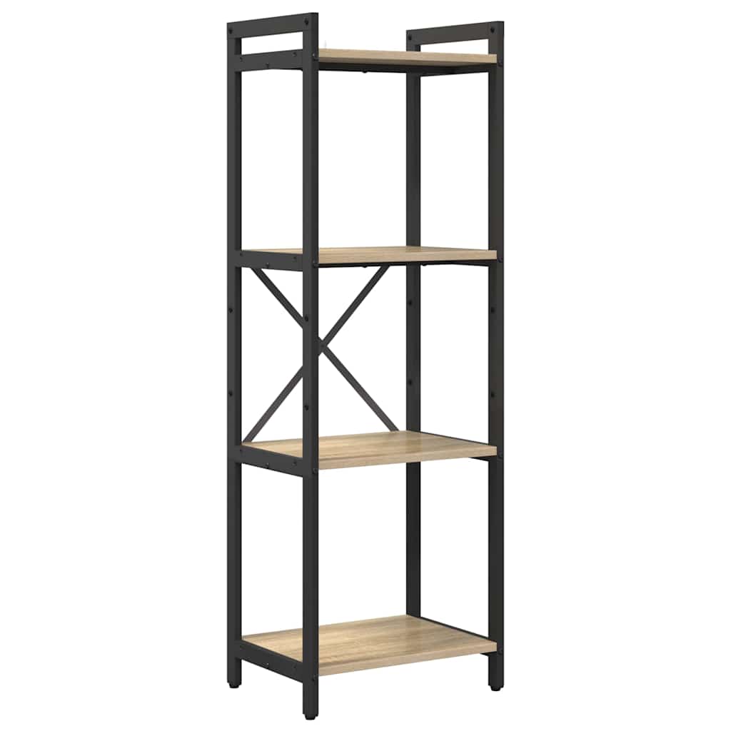 Bookshelf Sonoma Oak 40 x 30 x 119 cm Particleboard