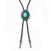 JMXD Retro Leather Sweater Chain Vintage Petal Floral Pendant Artistic Statement Necklace Men Fashion Accessory