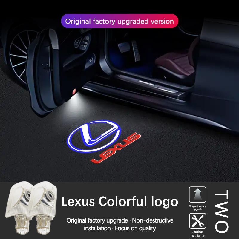 Car Projector Lamps HD LED Auto Door Welcome Lights For Lexus ES300 ES200 ES250 IS300 RX270 RX450h RX ES GX LS LX IS RC UX