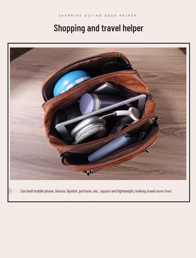 2025 Schicke Geprägte Retro Handtasche - Vielseitige Kissen-Stil Crossbody & Schultertasche mit mehreren Fächern für Damen