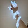 Luminous 3D Printed Horned Dragon Glow in The Dark Dragon Ornament Dragon Figurine  Craft Gift