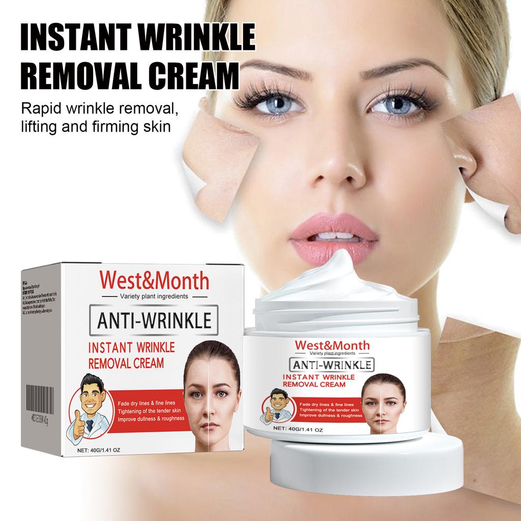 Instant Wrinkle Remover Face Cream Lifting Firming Fade Fine Lines Anti-aging Whitening Moisturizing Brighten Korean Cosmetics