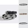 Alloy Punk Belt Buckle With Geometric Shape For Casual Wear