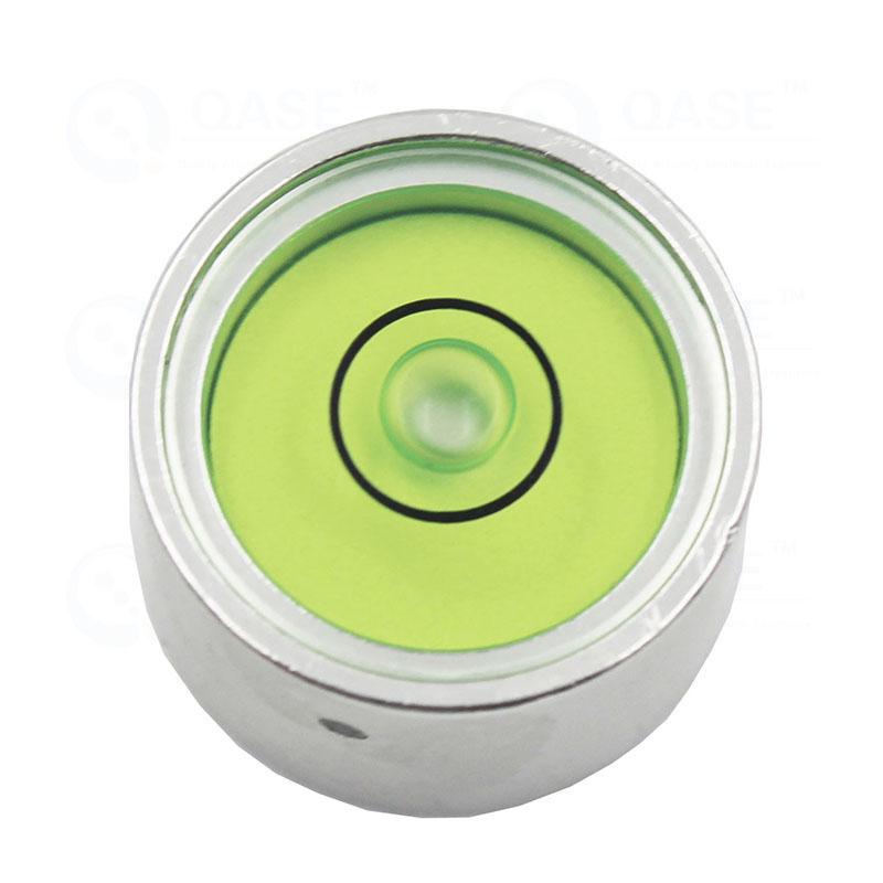 Round Spirit Level Bubble Universal Bullseye Horizontal Beads Size 20*13mm 1Piece