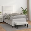 3137958 vidaXL Divan Bed with Mattress Pink 120x200 Cm Velvet