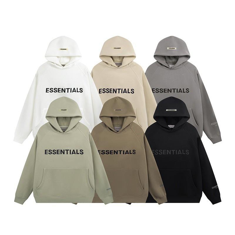ESS Hoodie - Short Sleeve T-Shirt Shorts Loose Fit Unisex Casual Daily Wear