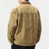 Mu Qiu Menswear | Trendy Mountain Style Outdoor Lapel Loose Workwear Jacket for Men In High-End Pearl Canvas American Style