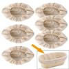 3Pcs Oval/Round Bread Fermentation Basket Cloth Lining Dough Basket Cover Fermentation Cloth For Cake Kitchen Tool