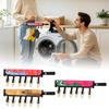Foldable Travel Hangers 6-Clips Socks Drying Rack Compact Clothes Hanger for Socks Underwear Towels Business Trip Bathroom Dorm