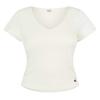 Jack Wills Womens/Ladies Cropped V Neck T-Shirt
