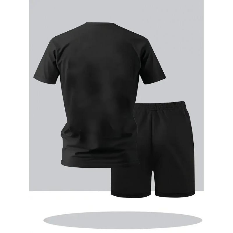 European Size Crooks & Castles New Men's Summer Outdoor Sports Casual Short Sleeve T-Shirt, Fashionable Trendy Print, Summer Beach Vacations, T-Shirt
