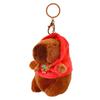Small Size Simulation Doll Capybara Plush Pendant Soft Plush Toy Keychain  Birthday Gift