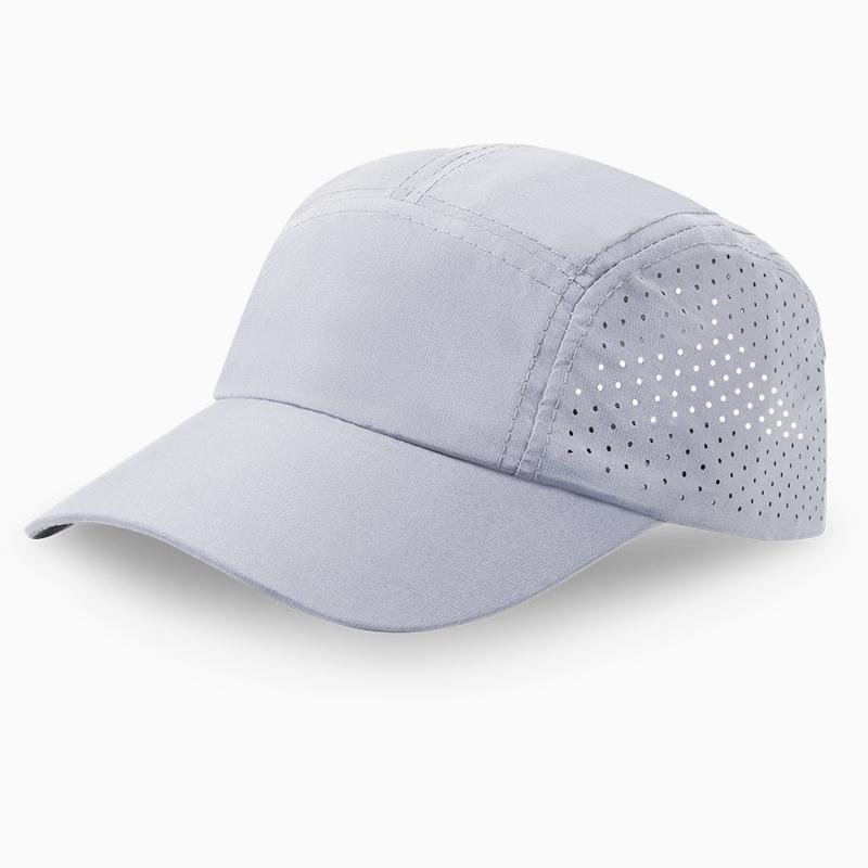 

Ultralight Running Cap Quick Drying Mesh Breathable Outdoor Sports Caps Baseball Mtb Cycling Hats Men Women Ultra Trail Marathon one size серый
