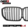 Matte Black Dual-Line Grille for BMW X5 G05 (2019-2023)