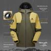 CAMEL Autumn/Winter Water-Repellent Windproof Color-Block Techwear Jacket