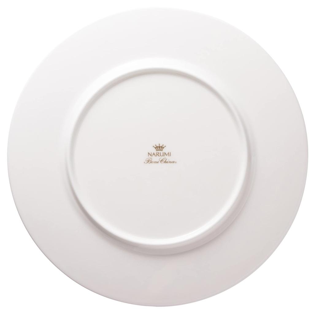 NARUMI Aurora Plate Set, 21cm, Pink with Lace Pattern, Set of 2, Gift Boxed, 52251-23113