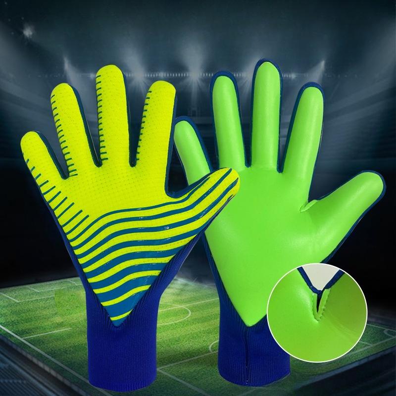 Children Adult Football Goalkeeper Goalkeeper Training Gloves Football Game Training Non-Slip And Wear-Resistant Latex Gloves