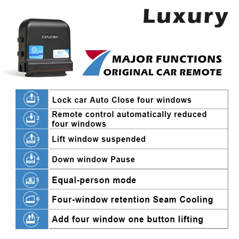 Multi-function Car Windows Closer Lifter For Nissan X-TRAIL T31 T32 Car Power Window Close Lift Systems For XTRAIL Accessories