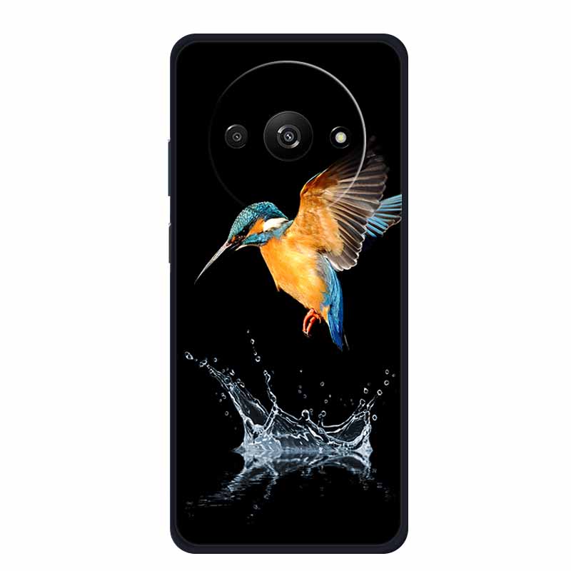 Phone Case For Xiaomi Poco C61 Back Cover Case PocoC61 Black Silicone Soft Funda Para For Xiaomi Poco C61 Case C 61 6.71" Coque