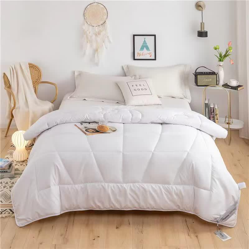 LT DUCK Fashion White Winter Wool Quilt