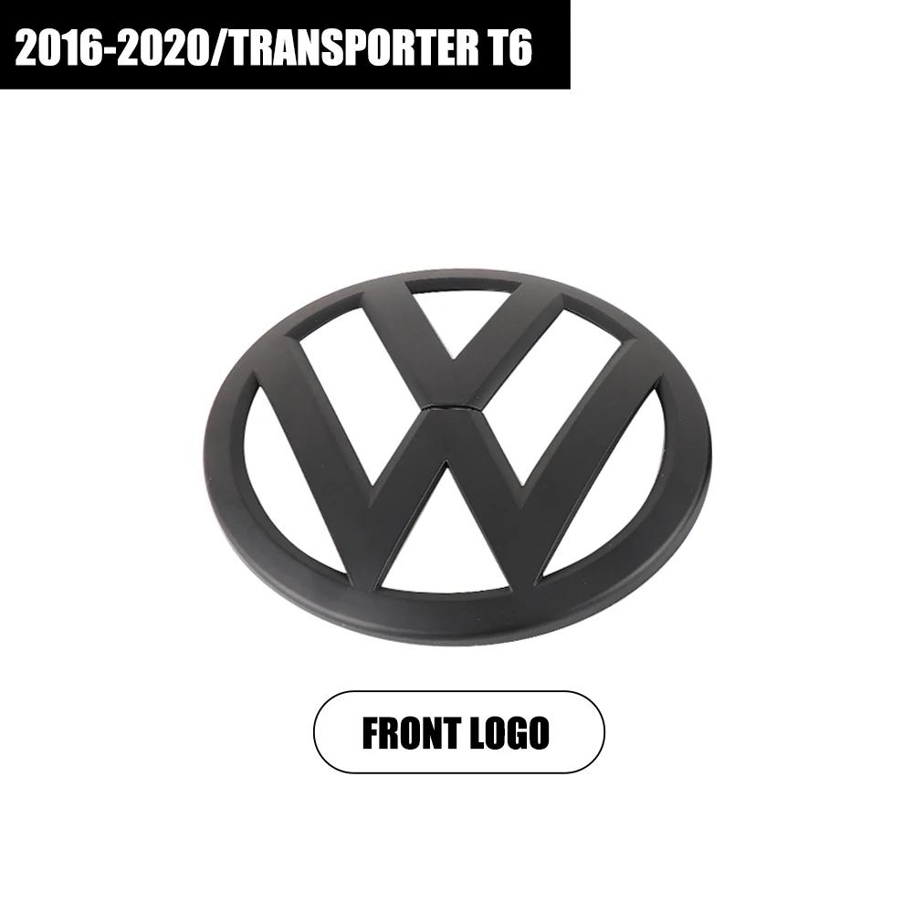 2025 Het För Volkswagen Transporter VW T6 2016 2017 2018 2019 2020 Bil Främre Grill Emblem Cover Bakre Bagagelucka Emblem Dekor Tillbehör