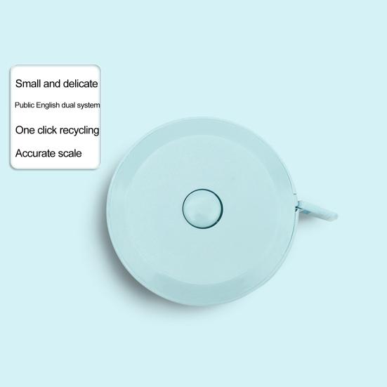 2Pcs 1.5M Soft Ruler Double Scale Standard Metric Soft Retractable Accurate Measurement Easy To Carry Women Body Measure Tapeline
