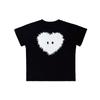 Tomseubeolseudei Love Me Half T-Shirt Black