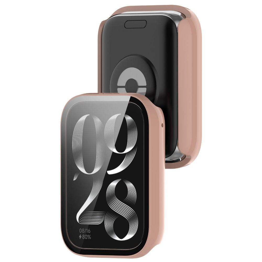 Anti-Scratch Screen Protector PC+Tempered Cover Shell Hard Protective Case for Xiaomi Band 9 Pro