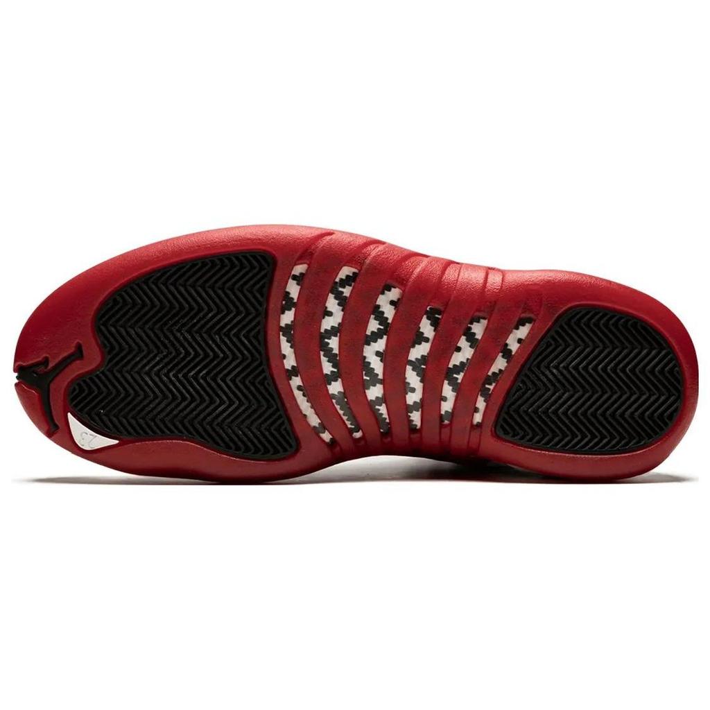 Air Jordan 12 Retro GS Cherry 2023 Kinder-Sneaker Weiß Metallic-Silber Varsity-Rot 153265-116